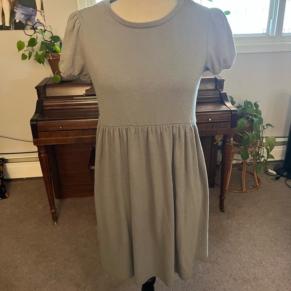 Forever 21 Puff Sleeve Mini Dress